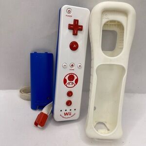 Official Wii Remote TOAD Nintendo Motion Plus Inside OEM